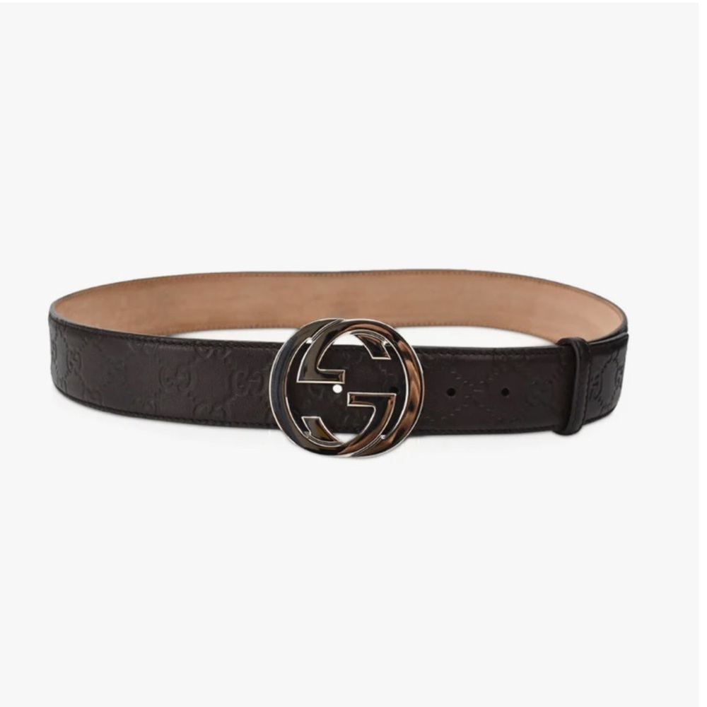 Gucci signature leather belt